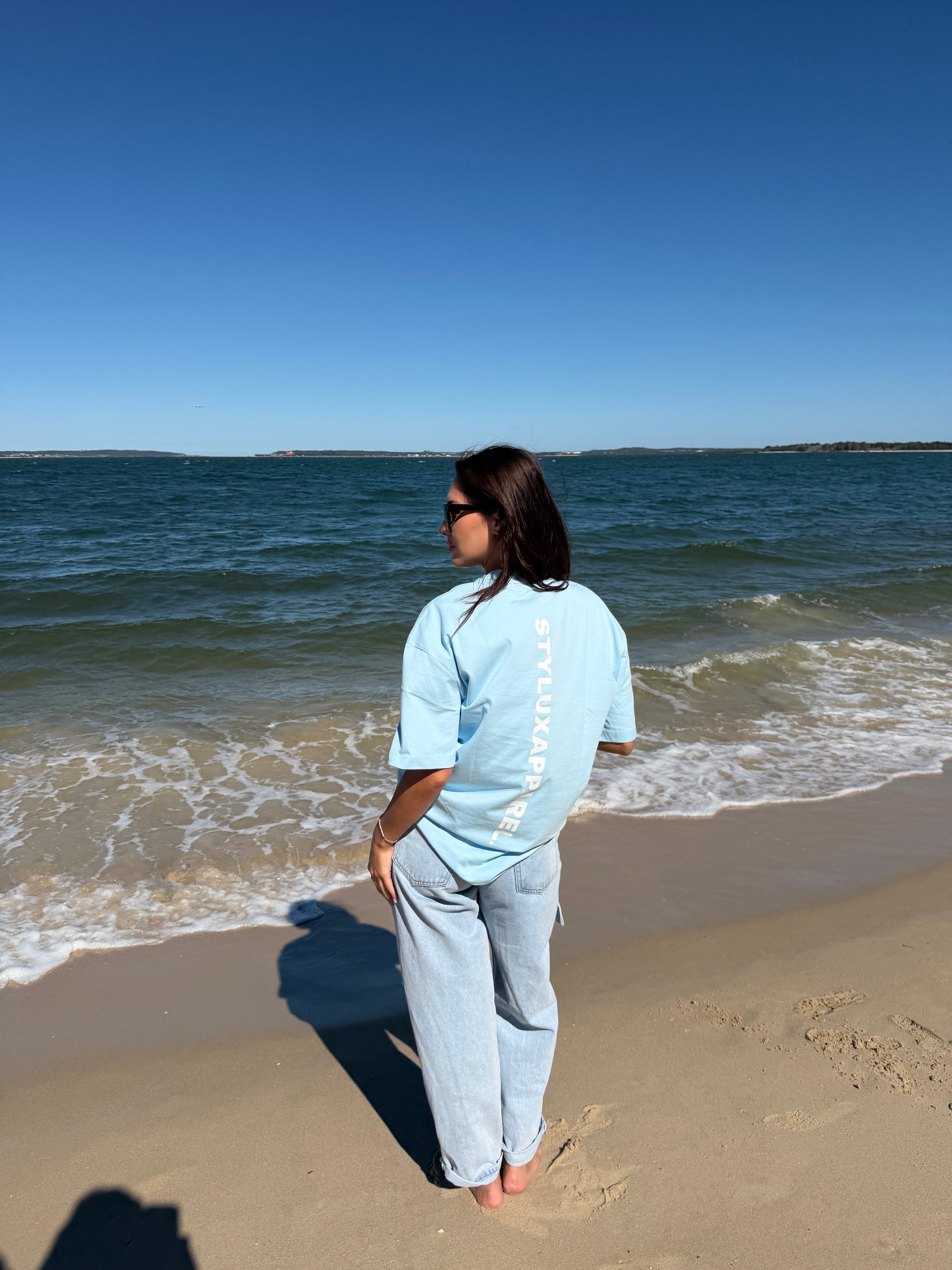 Staples Tee Light Blue - Unisex fit