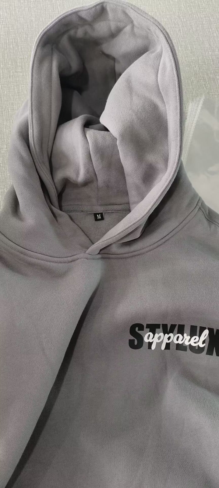 Grey LUXG2 hoodie - UNISEX